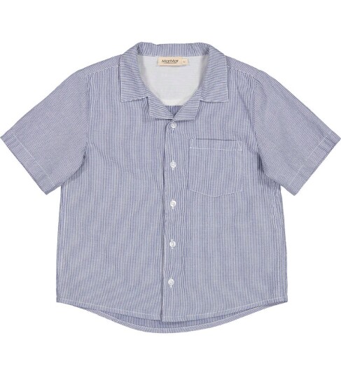MarMar Fine Cotton Navy Stripe Tage Skjorte 4 år/104