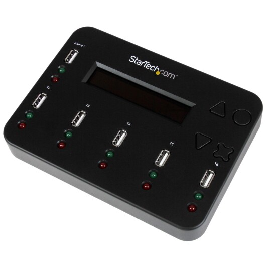 STARTECH Standalone 1:5 USB Flash Drive Duplicator and Eraser ? Flash Drive Copier STARTECH Standalone 1:5 USB Flash Drive Duplicator and Eraser ? Flash Drive Copier