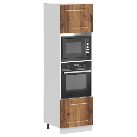  Ovnskap 2 stk Lucca gammelt tre konstruert tre 8721158506474