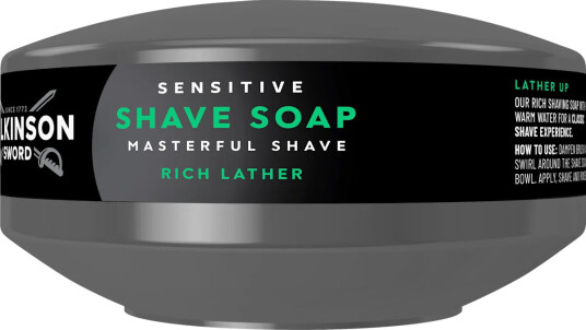 Barbersåpe WILKINSON Sword Sensitive 125 gr.