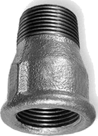 Støperi Zawiercie Skjøtestykke Galvanisert 1/2" 529A (5907791619617)