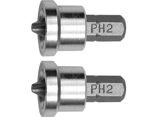 Vorel Skrutrekkerbits For Gips Med Innskrudd Dybdebegrenser Ph2 2 Stk. (65800) Vorel Skrutrekkerbits For Gips Med Innskrudd Dybdebegrenser Ph2 2 Stk. (65800)