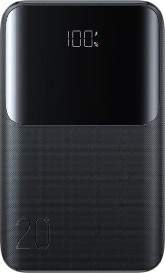 SiGN Ekstremt kraftig LED-powerbank 20 000 mAh, 22,5 W Svart SiGN Ekstremt kraftig LED-powerbank 20 000 mAh, 22,5 W Svart