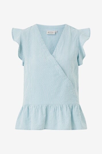 Masai Bluse Top MaDua Blå Masai Bluse Top MaDua Blå