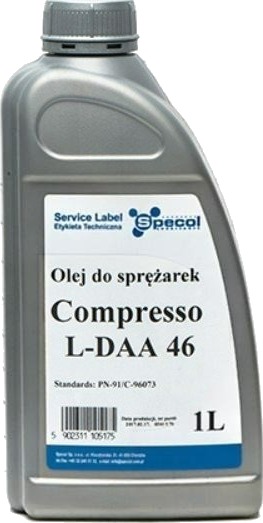 SPECOL 100646 Kompressorolje SPECOL 100646 Kompressorolje