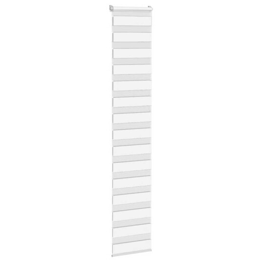Sebragardin hvit 40x230 cm stoff bredde 35,9 polyester