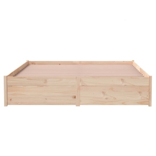 vidaXL Sengeramme heltre 140x200 cm