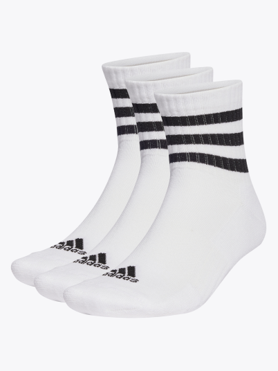 adidas Mid 3 Pack Hvit 34-36