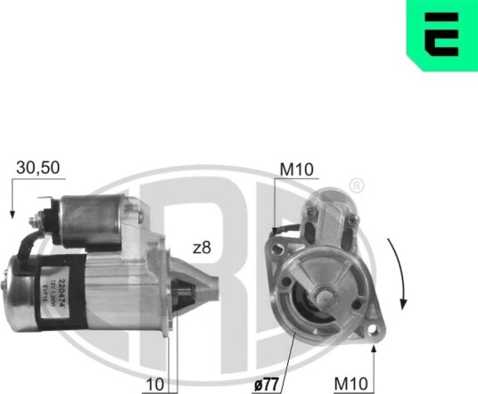 ERA 220474A Starter ERA 220474A Starter
