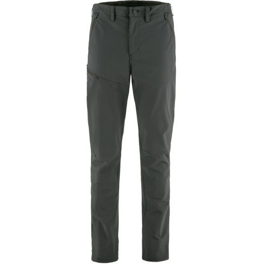 Fjellreven Fjellreven Men's Abisko Trail Stretch Trousers Dark Grey 48 Regular