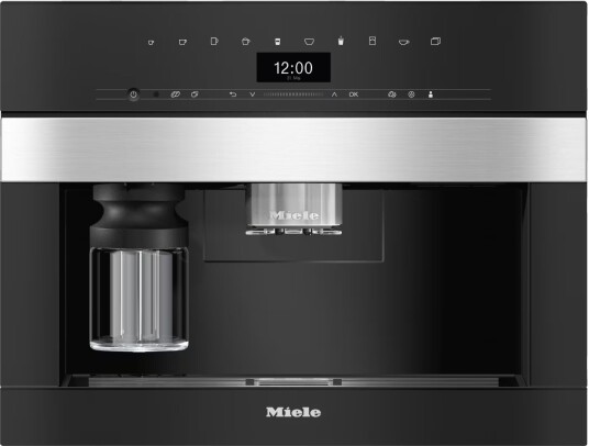 Miele Bygg-inn kaffemaskin CVA 7445 (rustfritt stål CleanSteel) Miele Bygg-inn kaffemaskin CVA 7445 (rustfritt stål CleanSteel)