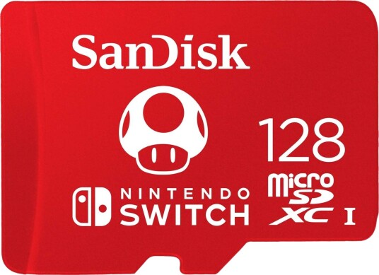 SanDisk Nintendo Switch MicroSDXC 128GB