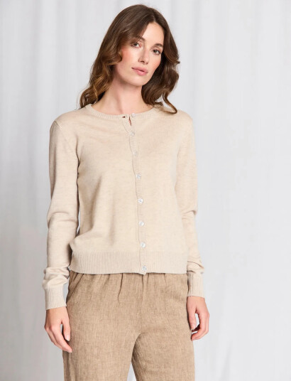 Bruun & Stengade Bs Dona Regular Fit Knitwear   Beige   XS