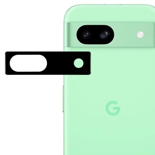INCOVER Google Pixel 8a Kameralinse Beskyttelsesglass - Svart