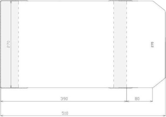 Sztapel Stabelomslag Med Justerbar 270X470 Mm 50 Stk.