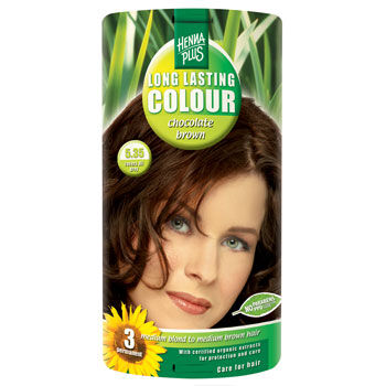 Henna Plus Henna Hårfarge Plus 5.35 Chocolate Brown Long Lasting Colour  40 ml