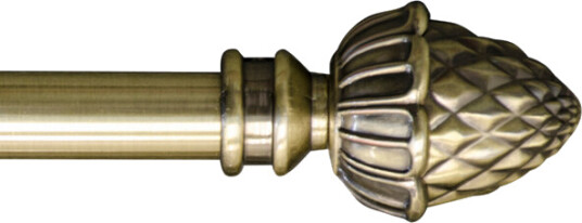 Hasta Kongle gardinstang 120-210 cm Aged brass 1612061-02-210 1612061-03-210 Hasta Kongle gardinstang 120-210 cm Aged brass 1612061-02-210 1612061-03-210