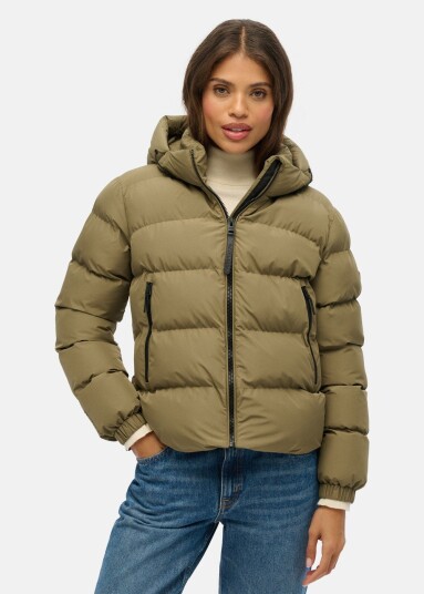 Superdry HOODED SPORTS PUFFER JACKET Khaki XL Vinterjakker Superdry HOODED SPORTS PUFFER JACKET Khaki XL Vinterjakker