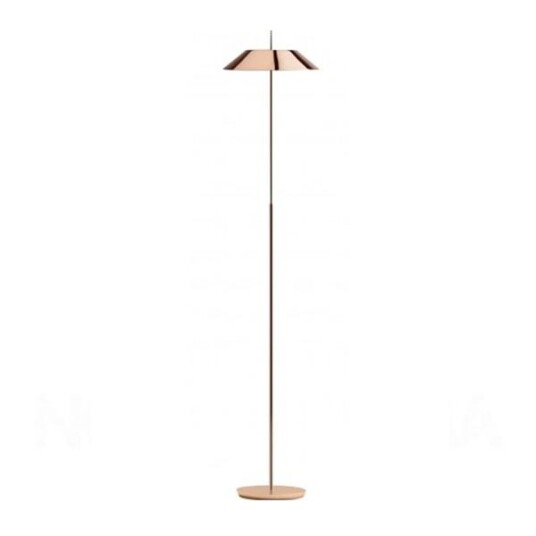 Vibia Mayfair Gulvlampe Blank Kobber