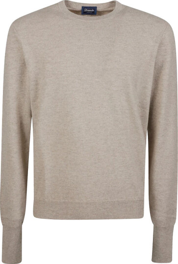 Drumohr Herre Strikkevarer Beige L,