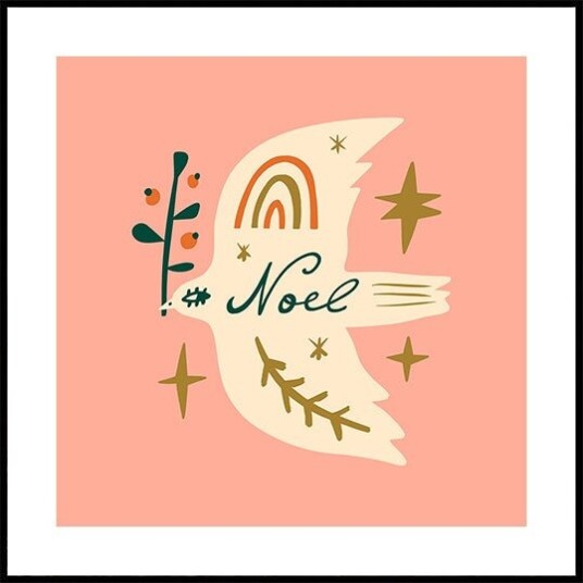 Happychristmasno04 Plakat Plakat / 100x100cm