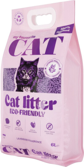 Eco Friendly Cat Litter 6Lavender Katt Toalett Og Kattesand Kattesand My Favourite Cat