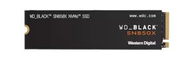 WD Black SN850X 4TB NVMe M.2 PCIe 4.0 SSD med 7300 MB/s lesehastighet