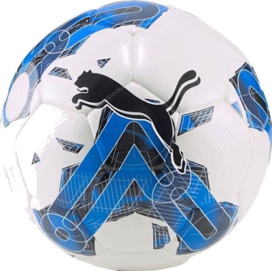 Fotball Puma Orbita 5 Hybrid Hvit Og Blå 83783 03 (5)