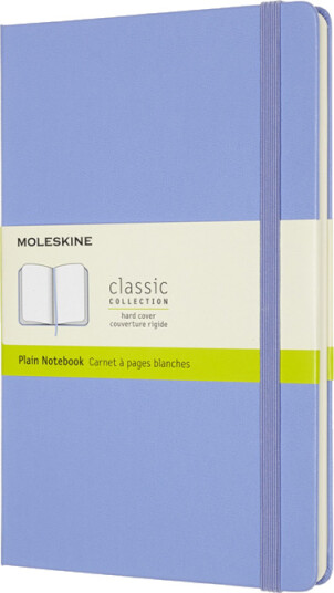 Moleskine Classic Hardcover XL Hydrangea Blue Plain