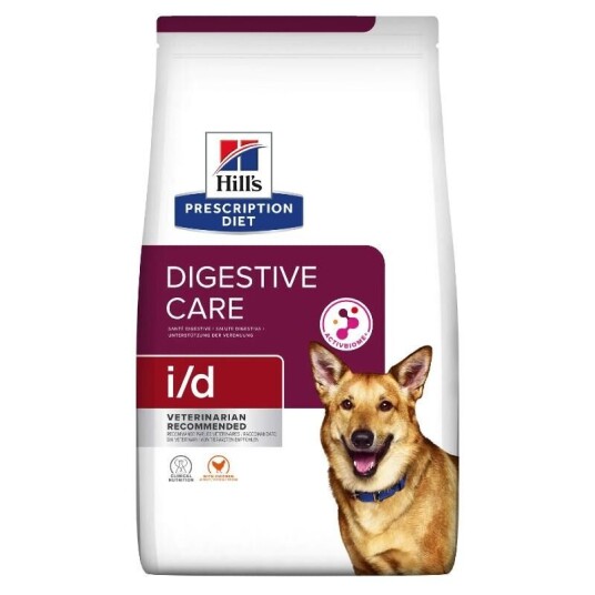 Hill's i/d Hundefôr med Kylling 12 kg - Veterinærtørrfôr for Magehelse
