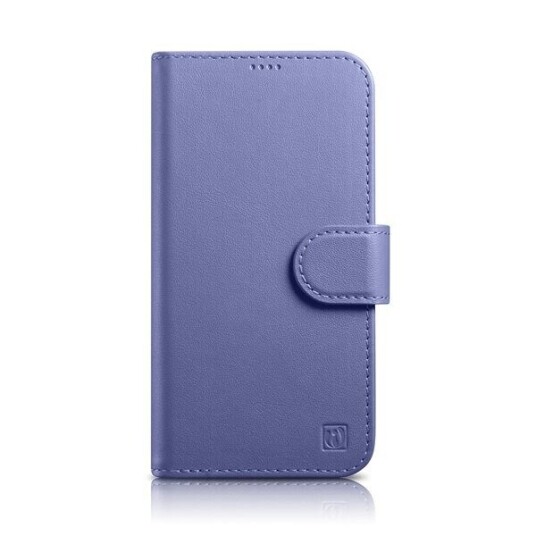 Icarer Icarer Lommebokveske 2-I-1 Iphone 14 Plus-Deksel Skinnflipdeksel Anti-Rfid Lys Lilla (Wmi14220727-Lp)