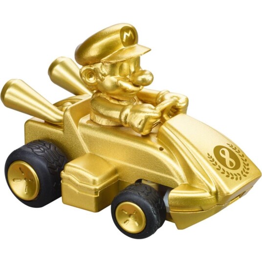 Carrera Mario Kart Mini Radiostyrt Bil Gull Edition 2.4GHz