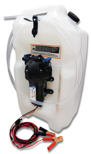 Jabsco Oljeskiftpumpe med tank 12V Jabsco Oljeskiftpumpe med tank 12V