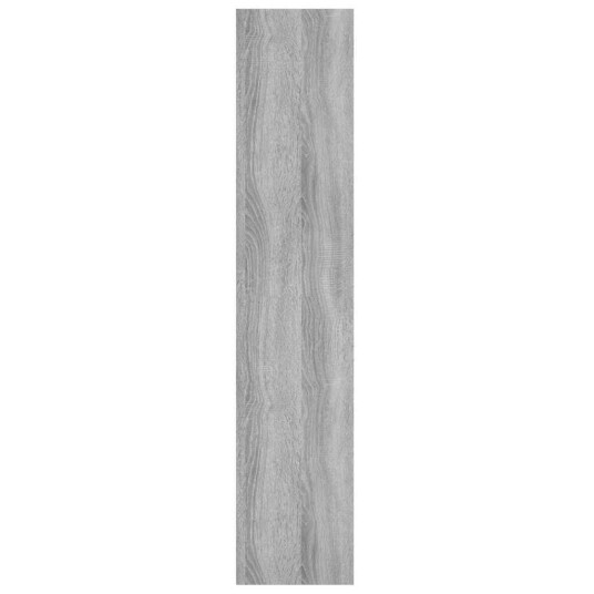 vidaXL Vegghylle gr? sonoma 90x16x78 cm konstruert tre vidaXL Vegghylle gr? sonoma 90x16x78 cm konstruert tre