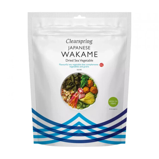 Clearspring japansk wakame tørket sjøgrønnsaker 30 g Clearspring japansk wakame tørket sjøgrønnsaker 30 g