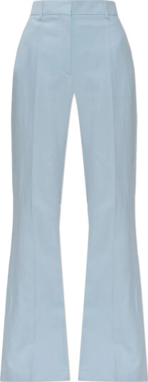 Sportmax Dame Bukser Blå 2XS,