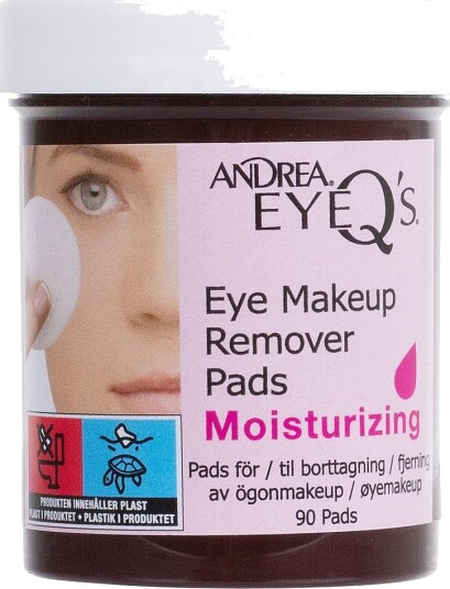 EyeQ's Eye Makeup Remover Pads Moisturizing