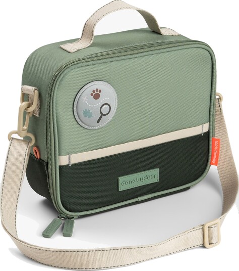 Done by Deer Insulated Lunch Bag Tiny Trails Green 4 L Green 24.5X 10X H 21CM