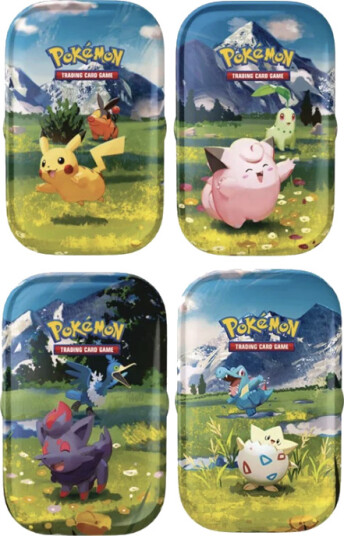Pokémon TCG Mega Evolution Ascended Heroes Mini Tin med Boosterpakker Pokémon TCG Mega Evolution Ascended Heroes Mini Tin med Boosterpakker