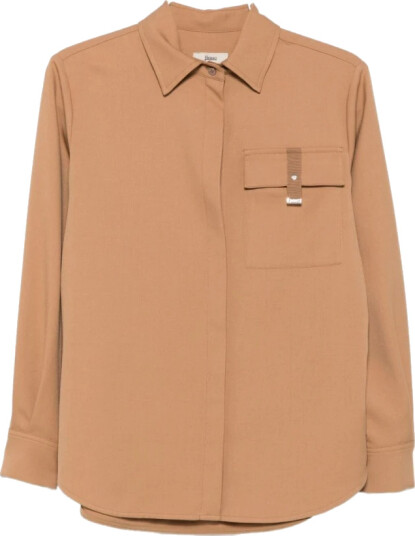 Herno Dame Bluser & Skjorter Brun S, Herno Dame Bluser & Skjorter Brun S,