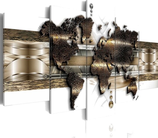 Bilde Metalic World 100x50 Artgeist sp. z o. o.