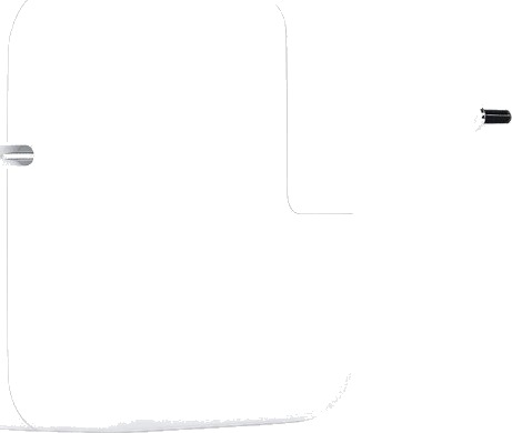 Apple 30W USB-C Vegglader Hvit med MagSafe Støtte Apple 30W USB-C Vegglader Hvit med MagSafe Støtte