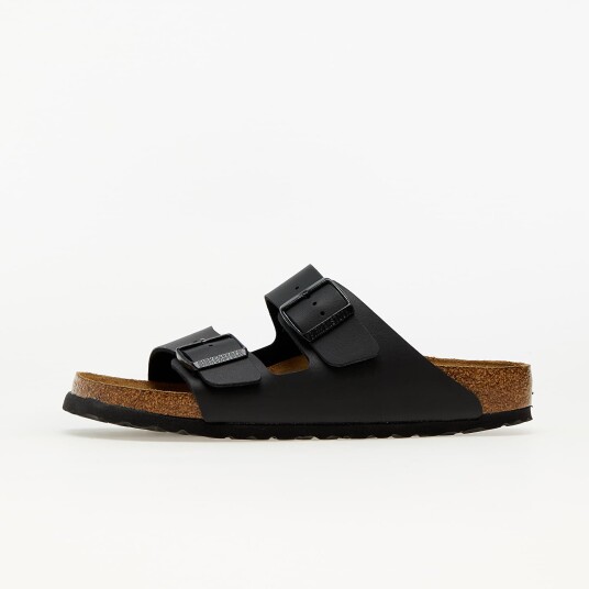 Birkenstock Unisex Arizona Birko-Flor Soft Footbed Narrow 39, Black