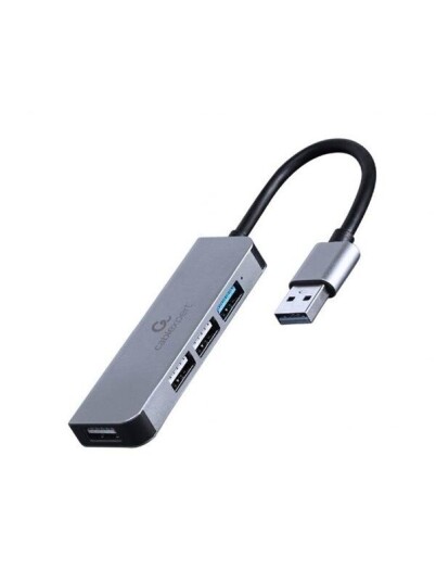 Gembird Cablexpert - hub - 4-port - 4 ports USB-hub - 4 porter - Grå