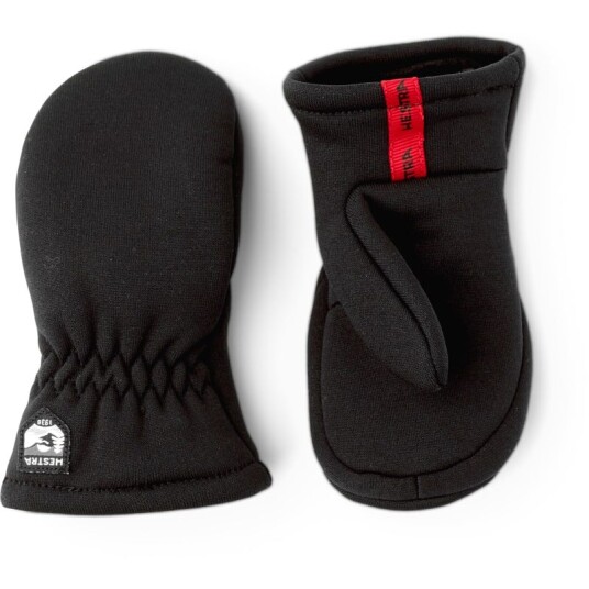 Hestra Kids' Fleece Liner - Mitt 2, Black