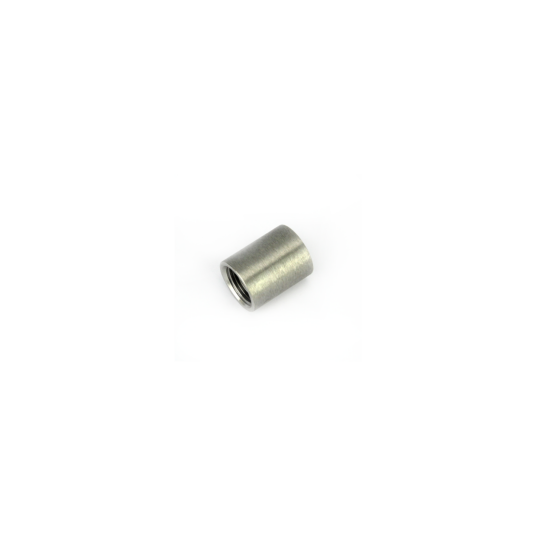 3/8" BSP rørmuffe rustfritt stål
