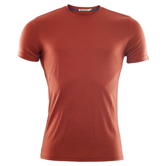 Aclima  LightWool T-shirt, Man Herre, 234 Red Ochre, XL