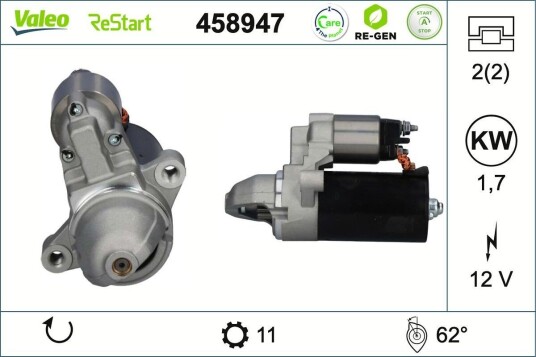 VALEO 458947 Starter