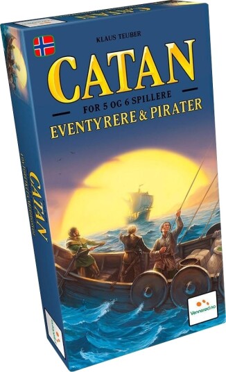 Catan Eventyrere Pirater 5–6 Spillere Utvidelse