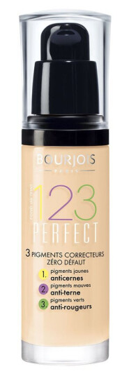Bourjois 1,2,3 Perfect Foundation 51 Light Vanilla 30ml Bourjois 1,2,3 Perfect Foundation 51 Light Vanilla 30ml